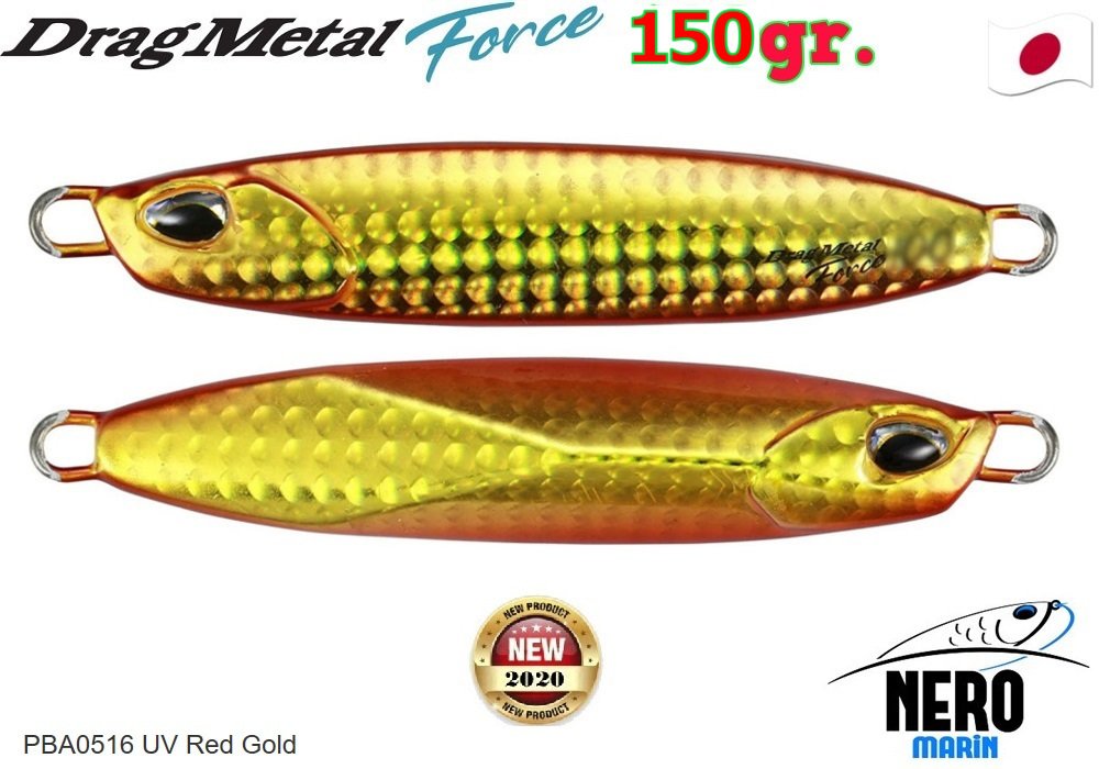 Duo Drag Metal Force Jig 150gr. PBA0516 UV Red Gold