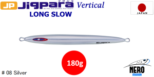 MC Jigpara Vertical Long Slow JPVLS-180gr #08 Silver