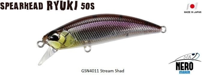 Spearhead Ryuki 50S  GSN4011 / Stream Shad