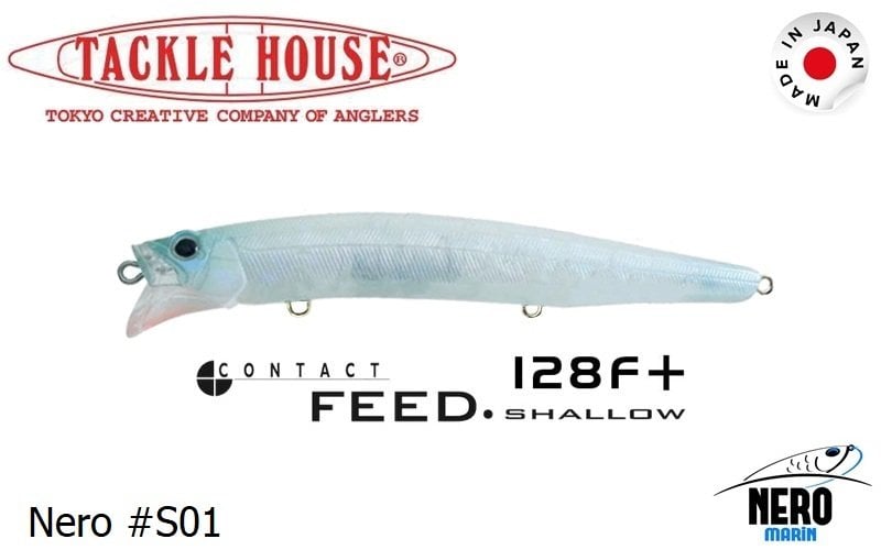 Tackle House Feed Shallow 128+ #Nero S01