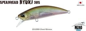 Spearhead Ryuki 50S  GEA3006 / Ghost Minnow