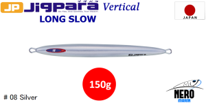 MC Jigpara Vertical Long Slow JPVLS-150gr #08 Silver