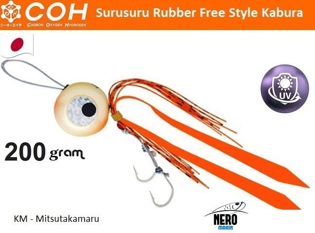 COH Kabura Slider Tai Rubber Jig 200gr. KM
