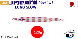 MC Jigpara Vertical Long Slow JPVLS-120gr #76 Gold