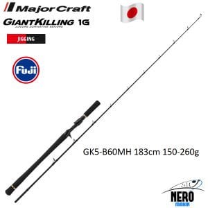 MC Giant Killing New GK1-B60MH Jigging Kamış 183cm 150-260g