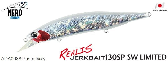Duo Realis Jerkbait 130SP SW ADA0088 Prism Ivory