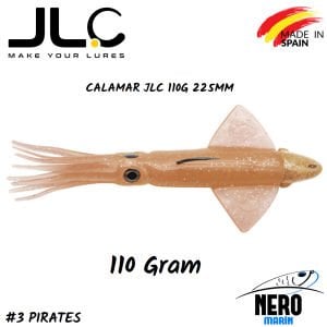 JLC Calamar Silikon Kalamar 110gr. #3 Pirates