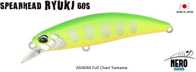 Spearhead Ryuki 60S ASI4044 / Full Chart Yamame