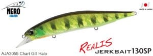Duo Realis Jerkbait 130SP AJA3055 Chart Gill Halo