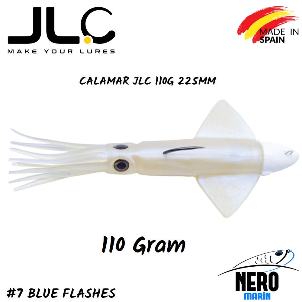 JLC Calamar Silikon Kalamar 110gr. #7 Blue Flashes