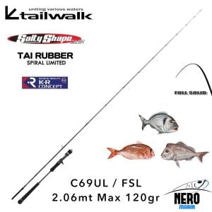 Tailwalk SSD Taigame C69UL/FSL 2.06mt / Max. 120gr.