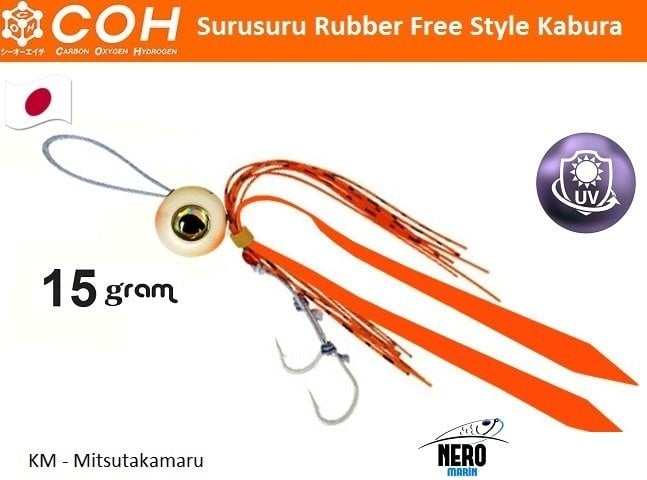 COH Kabura Slider Tai Rubber Jig 15gr. KM