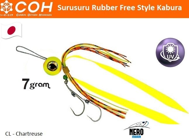 COH Kabura Slider Tai Rubber Jig 7gr. CL