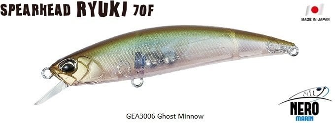 Spearhead Ryuki 70F GEA3006 / Ghost Minnow