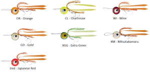 COH Kabura Slider Tai Rubber Jig 7gr. OR