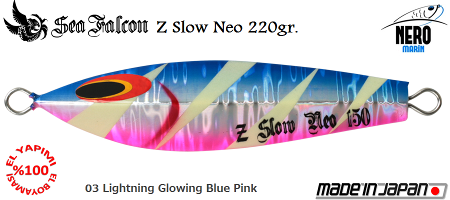 Z Slow Neo 220 Gr.	03	Lightning Glowing Blue Pink
