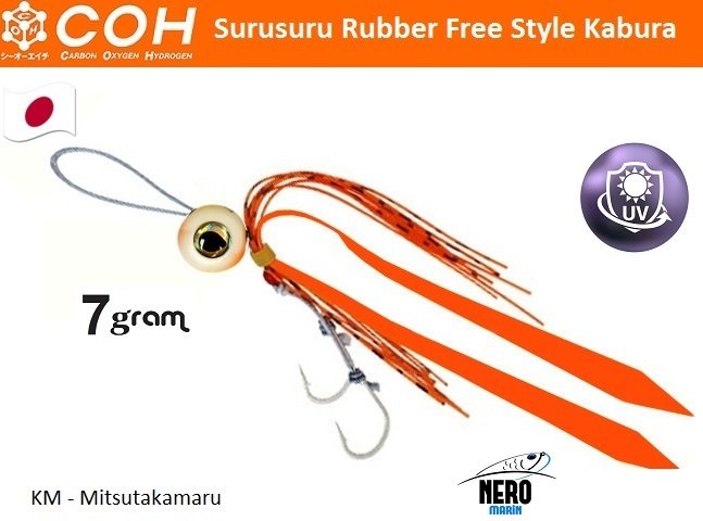 COH Kabura Slider Tai Rubber Jig 7gr. KM