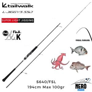 Tailwalk L-Jiggys Kamış SSD S640/FSL