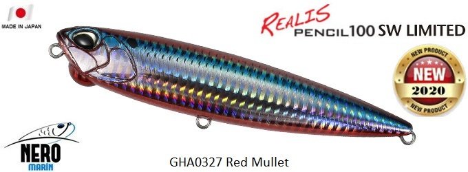 Duo Realis Pencil 100SW GHA0327 Red Mullet