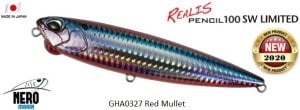 Duo Realis Pencil 100SW GHA0327 Red Mullet