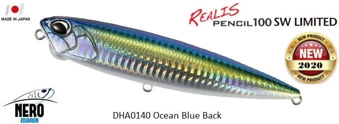Duo Realis Pencil 100SW DHA0140 Ocean Blue Back