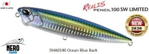 Duo Realis Pencil 100SW DHA0140 Ocean Blue Back
