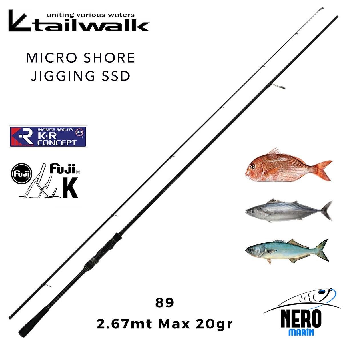 Tailwalk SSD Micro Shore Jigging Kamış 89 2.67mt. / Max. 20gr.