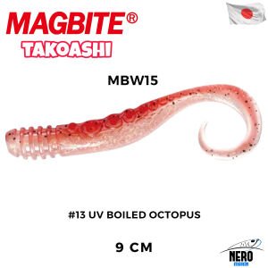 Magbite Slikon Ahtapot Bacağı 9cm #13 UV Boiled Octopus (4 Adet)