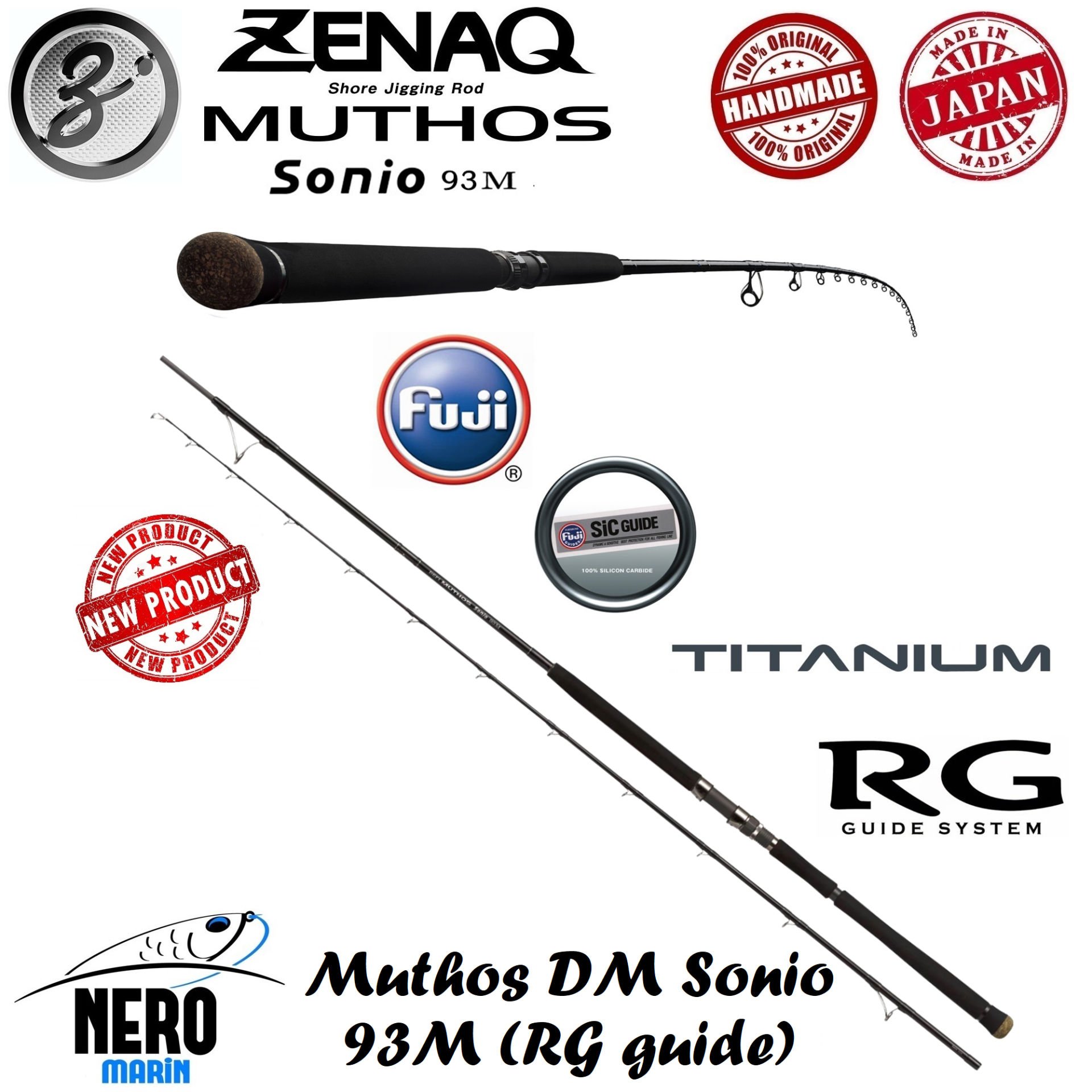 Zenaq Defi Muthos Sonio 93M RG Guide 282 cm 10 -100 gr. Shore