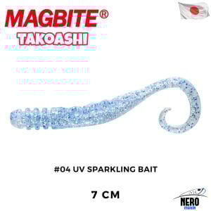 Magbite Slikon Ahtapot Bacağı 7cm #04 UV Sparkling Bait (5 Adet)