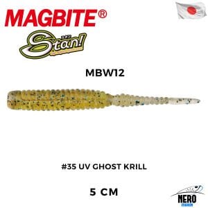 Magbite Stan 5cm #35 UV Ghost Krill Kokulu Slikon Yem (8 Adet)